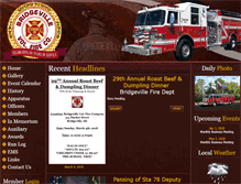 Tablet Screenshot of bridgeville72.com